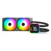 Montech HyperFlow Digital 240 Procesorius Skysčio aušintuvas 12 cm Juoda 1 vnt.