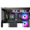 Montech HyperFlow Digital 240 Procesorius Skysčio aušintuvas 12 cm Juoda 1 vnt.