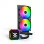 Montech HyperFlow Digital 240 Procesorius Skysčio aušintuvas 12 cm Juoda 1 vnt.