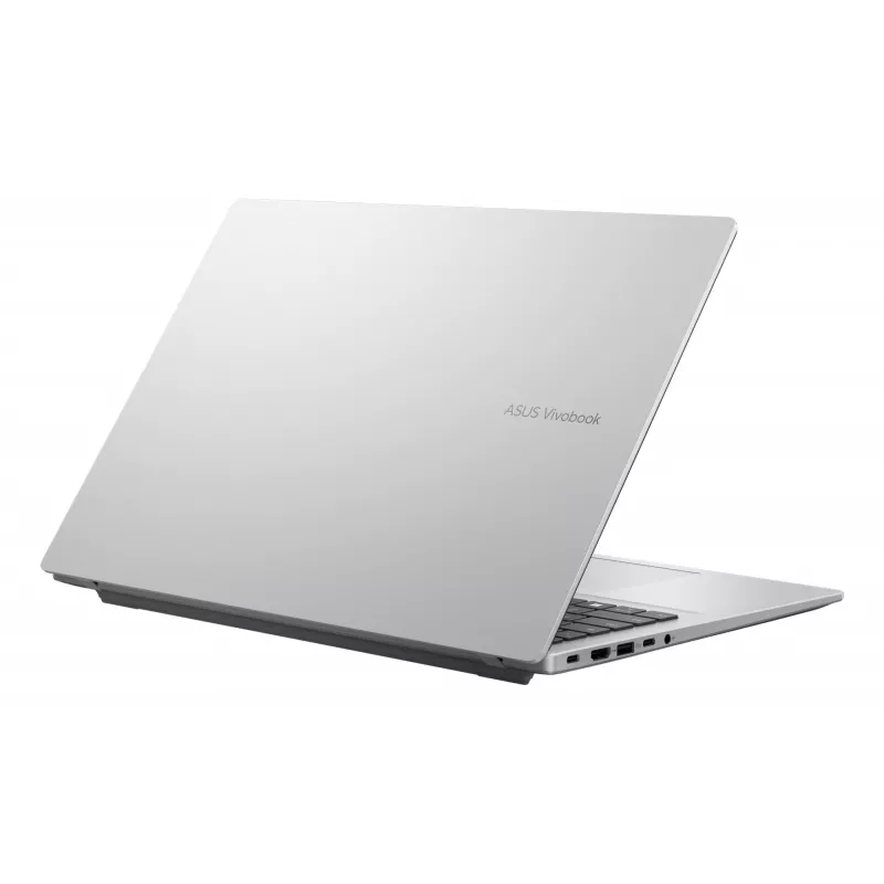 Nešiojamas kompiuteris ASUS Vivobook 16 M1607KA-MB145W — AMD Ryzen AI 5 330, 16 colių WUXGA, 16 GB DDR5, 512 GB SSD, Windows 11 Home, Sidabrinė