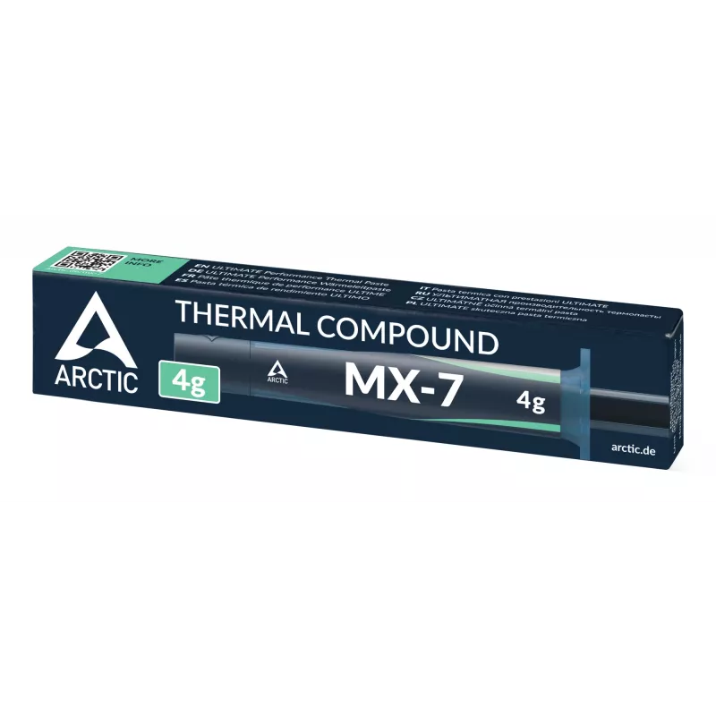 ARCTIC MX-7 - ULTIMATE Performance Thermal Paste, terminė pasta, 2.9 g/cm³, Pilka, 35.000 - 38.000, -50 - 250 °C, 4 g