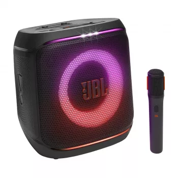 Mono nešiojamas garsiakalbis JBL Encore 2 Mono Juoda – 100 W, atsparus purslams, Bluetooth ir laidinis