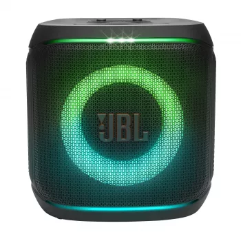 Mono nešiojamas garsiakalbis JBL Encore 2 Mono Juoda – 100 W, atsparus purslams, Bluetooth ir laidinis