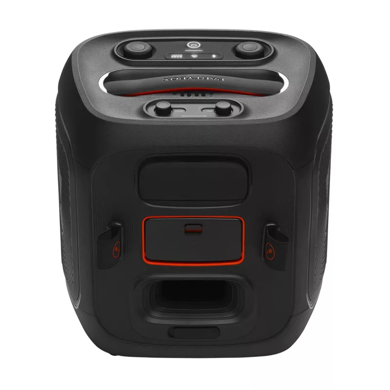 Mono nešiojamas garsiakalbis JBL Encore 2 Mono Juoda – 100 W, atsparus purslams, Bluetooth ir laidinis