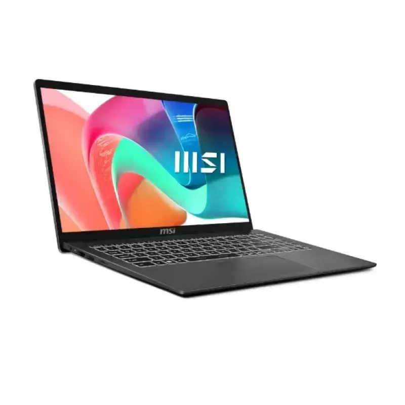 Nešiojamasis kompiuteris MSI Modern 15 F13MG-471NL — 15.6 col. Full HD, Intel Core i5-1334U, 16 GB RAM, 512 GB SSD, Intel Iris Xe, Windows 11 Home, Pilka