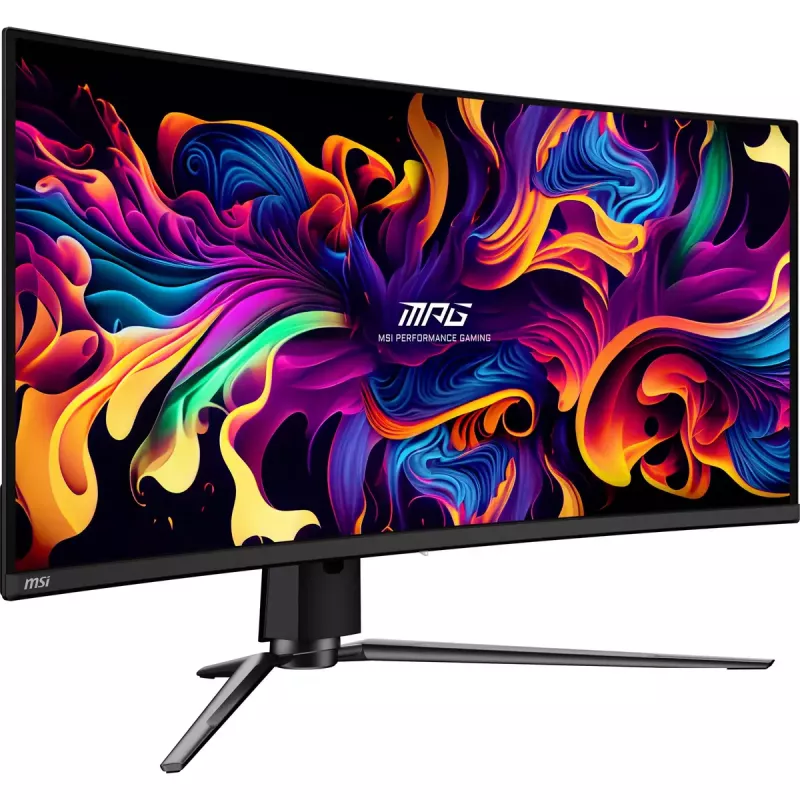 MSI MPG 341CQPX QD-OLED kompiuterio monitorius 86.4 cm (34 colių) 3440 x 1440 pikselių UltraWide Quad HD juodas