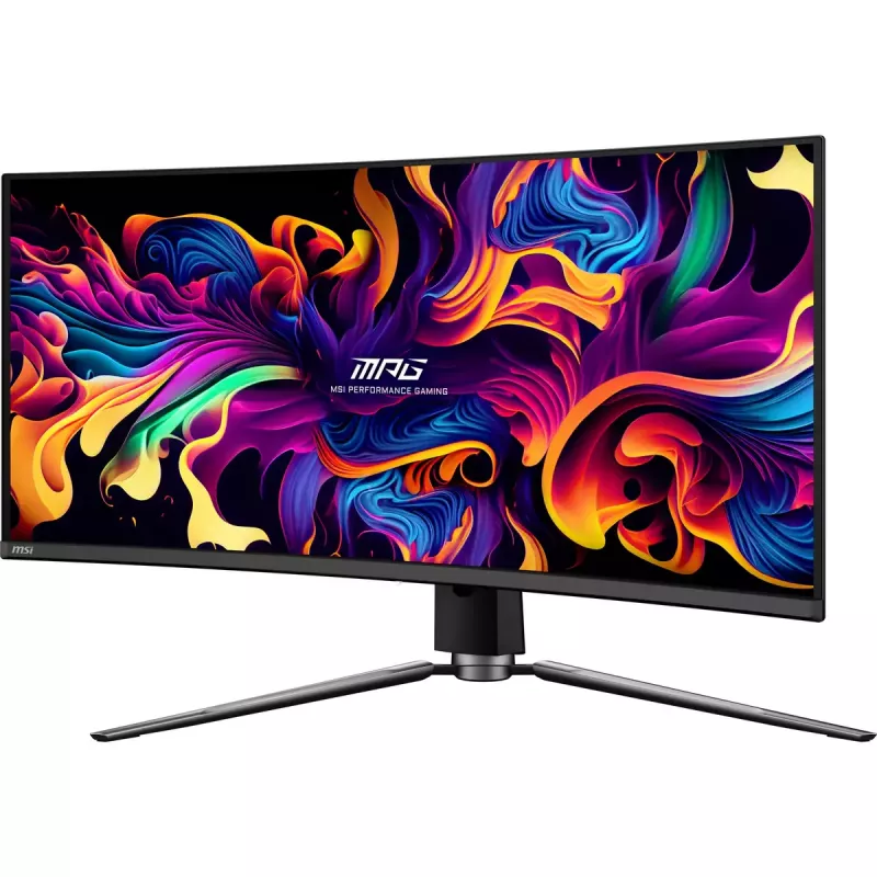 MSI MPG 341CQPX QD-OLED kompiuterio monitorius 86.4 cm (34 colių) 3440 x 1440 pikselių UltraWide Quad HD juodas