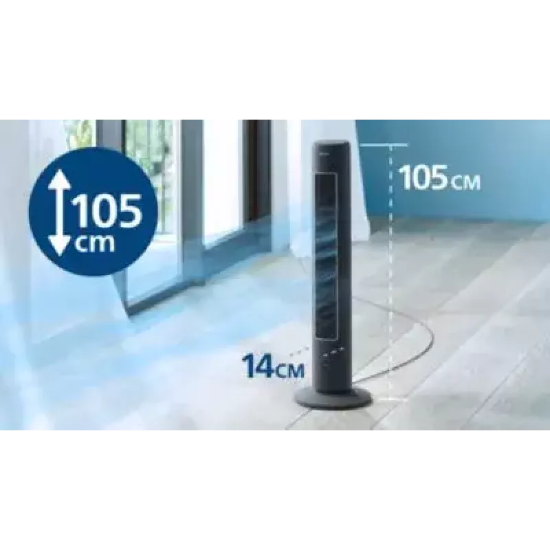 Philips 5000 serijos CX5535/11 bokštinis ventiliatorius