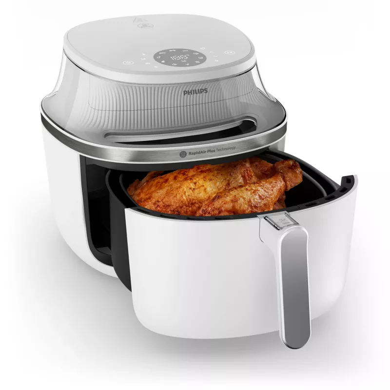Karšto oro gruzdintuvė Philips 3000 serija NA331/10 — 6,2 l, 1700 W, jutiklinis LED, atskirai stovinti