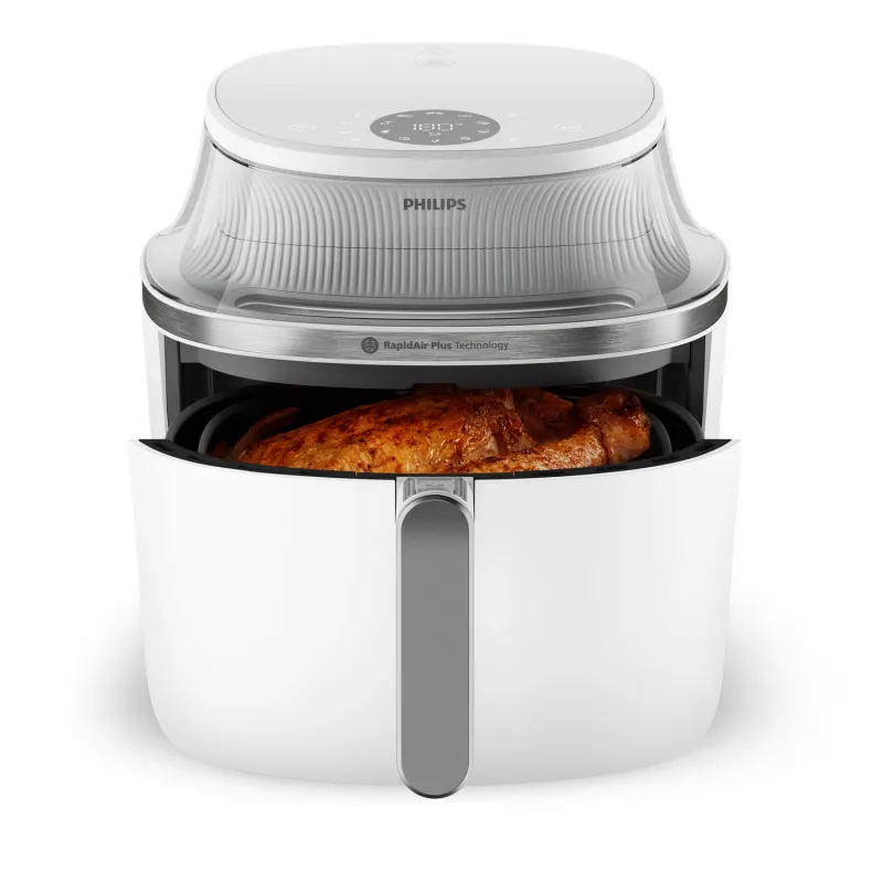Karšto oro gruzdintuvė Philips 3000 serija NA331/10 — 6,2 l, 1700 W, jutiklinis LED, atskirai stovinti