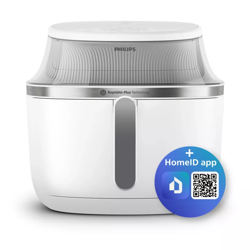 Karšto oro gruzdintuvė Philips 3000 serija NA331/10 — 6,2 l, 1700 W, jutiklinis LED, atskirai stovinti