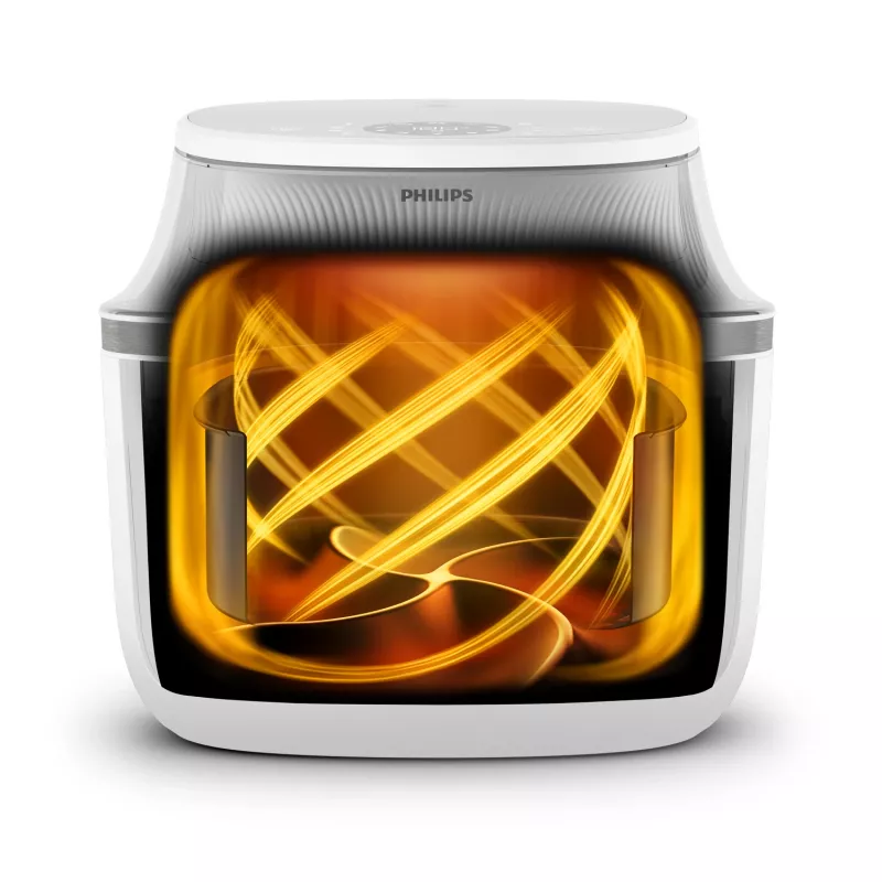 Karšto oro gruzdintuvė Philips 3000 serija NA331/10 — 6,2 l, 1700 W, jutiklinis LED, atskirai stovinti