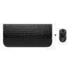 Klaviatūros ir pelės rinkinys HP Multi-device USB/Bluetooth PR585C su riešo atrama, juodas, pelė pridedama