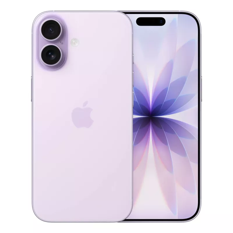 Išmanusis telefonas „Apple iPhone 17“ 6,3 colio, dviejų SIM kortelių, 256 GB, levandų spalvos, A19, iOS 26, IP68
