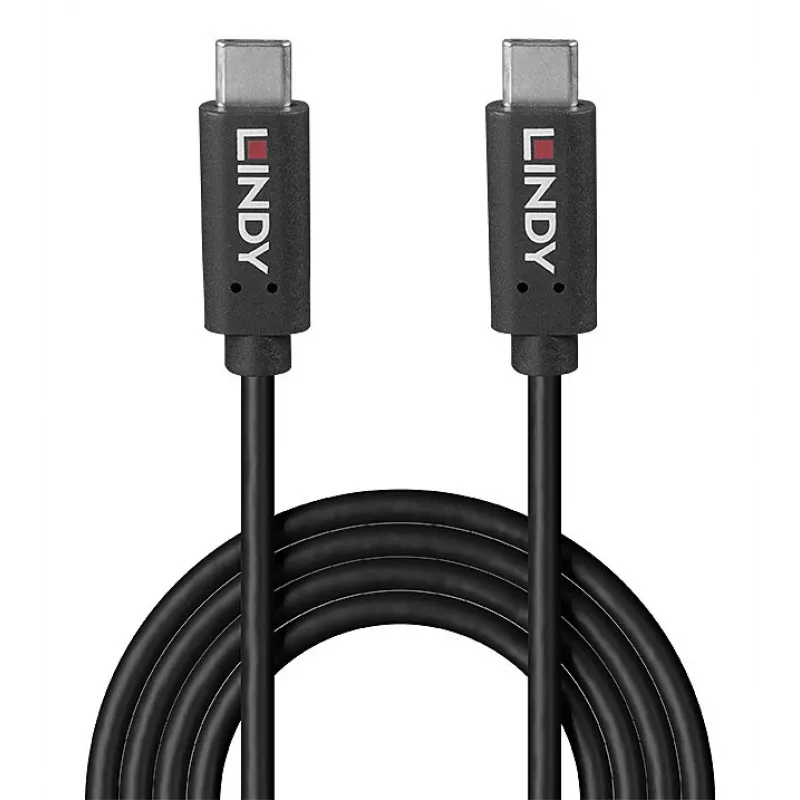 Lindy 36975 USB laidas USB 3.2 Gen 2x2 1,5 m USB C juodas