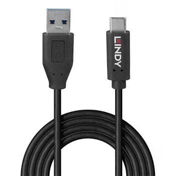 Lindy 36971 USB laidas USB 3.2 Gen 2 (3.1 Gen 2) 1 m USB A USB C Juoda
