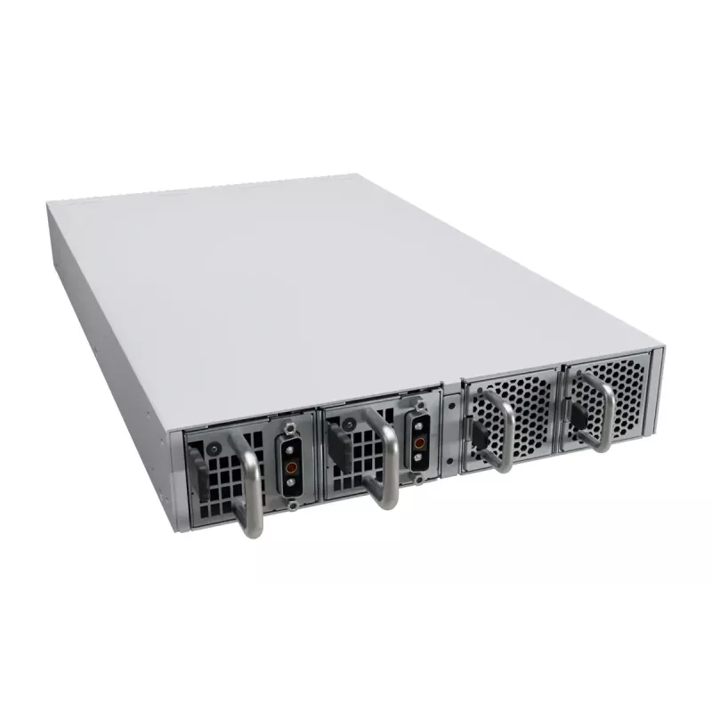 Tinklo komutatorius MikroTik CRS804-4DDQ-HRM — 10G Ethernet RJ-45 2 prievadai, konsolė RJ-45, pilka