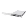 Tinklo komutatorius MikroTik CRS804-4DDQ-HRM — 10G Ethernet RJ-45 2 prievadai, konsolė RJ-45, pilka