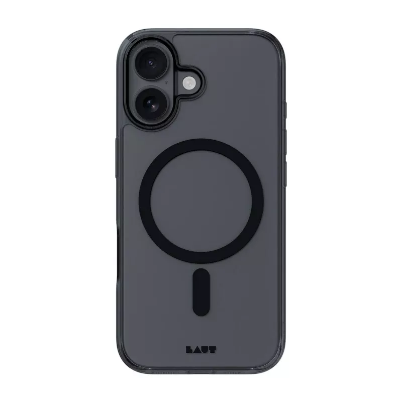 Dėklas LAUT CRYSTAL FLURO iPhone 17 16 cm juodas