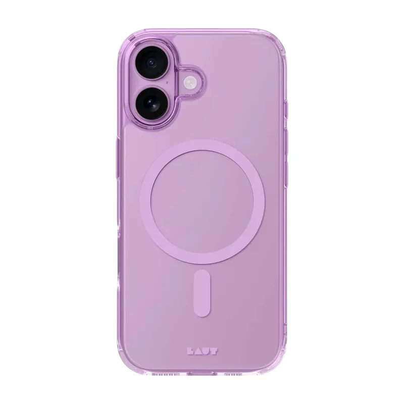 Dėklas LAUT CRYSTAL FLURO iPhone 17 Šviesiai rožinis 16 cm (6,3 colio)