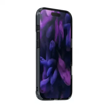 LAUT CRYSTAL FLURO dėklas iPhone 17 Air 16.5 cm juodas