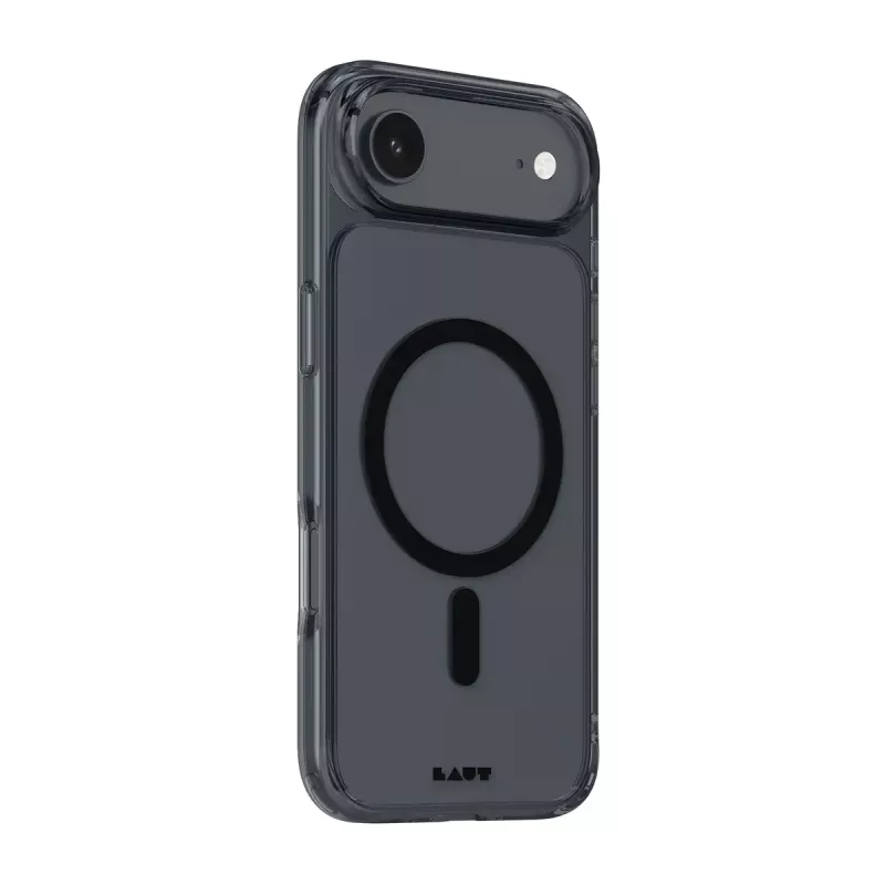 LAUT CRYSTAL FLURO dėklas iPhone 17 Air 16.5 cm juodas