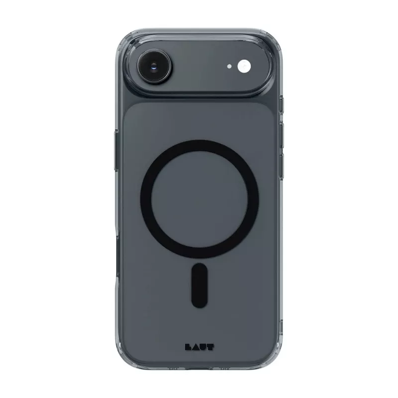 LAUT CRYSTAL FLURO dėklas iPhone 17 Air 16.5 cm juodas