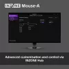 Belaidė žaidimų pelė Sony INZONE dešiniarankiams RF optinė 30000 DPI, 70G pagreitis, ratukas
