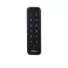 Prieigos kontrolės skaitytuvas DAHUA ASR2201A-D, juodas — 12 V DC, 1,7 W tipinė galia, 135×40×15 mm