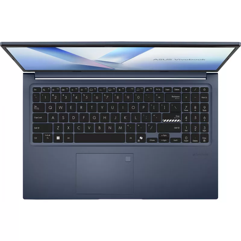 Nešiojamas kompiuteris ASUS Vivobook 15 M1502NAQ-BQ034W — AMD Ryzen 5 150, 15,6 colio FHD, 16 GB DDR5, 512 GB SSD, Radeon 660M, Windows 11 Home, mėlynas