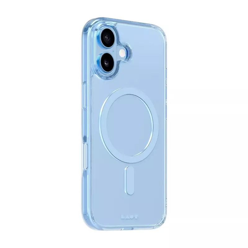 Cover LAUT CRYSTAL FLURO iPhone 17 Light Blue 16 cm