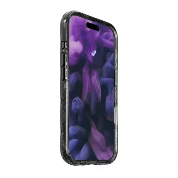 LAUT CRYSTAL MATTER dėklas iPhone 17 16 cm juodas permatomas