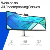 HP Series 5 Pro 49 colių DQHD konferencinis monitorius - 549pm, 124,5 cm (49 colių), 5120 x 1440 pikselių, Dual QHD, LCD, 5 ms, juodos spalvos