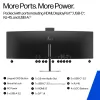HP Series 5 Pro 49 colių DQHD konferencinis monitorius - 549pm, 124,5 cm (49 colių), 5120 x 1440 pikselių, Dual QHD, LCD, 5 ms, juodos spalvos