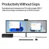 HP Series 5 Pro 49 colių DQHD konferencinis monitorius - 549pm, 124,5 cm (49 colių), 5120 x 1440 pikselių, Dual QHD, LCD, 5 ms, juodos spalvos