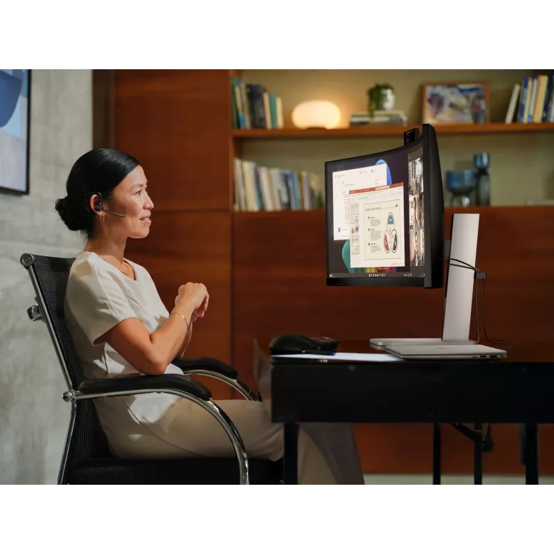 HP Series 5 Pro 49 colių DQHD konferencinis monitorius - 549pm, 124,5 cm (49 colių), 5120 x 1440 pikselių, Dual QHD, LCD, 5 ms, juodos spalvos