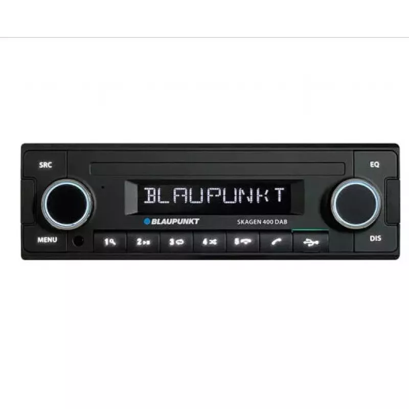 Automobilinis radijo imtuvas Blaupunkt Skagen 400 DAB juodas 200 W Bluetooth 4.0 kanalai