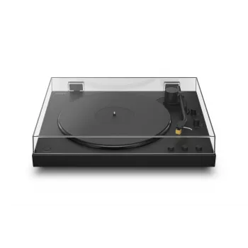 Juostele varomas garso patefonas Sony PS-LX5BT Automatinis, Bluetooth aptX/aptX-Adaptive/SBC, Juoda, 430×367×118 mm