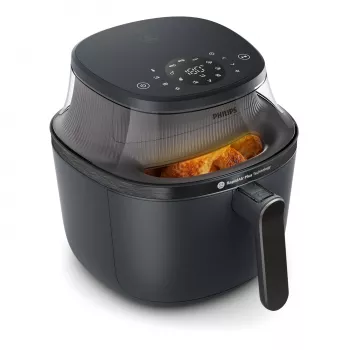 Karšto oro gruzdintuvė Philips 3000 serija NA330/00 — 6,2 l, 1700 W, jutiklinis LED, juoda