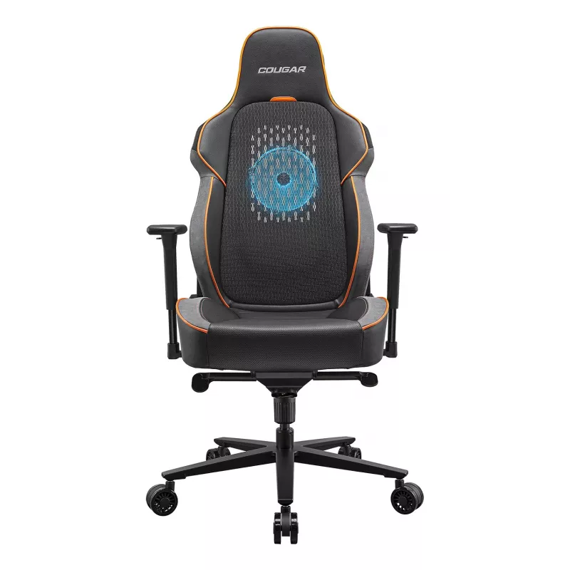Žaidimų kėdė COUGAR Gaming NxSys Aero kieta sėdynė Juoda/Oranžinė