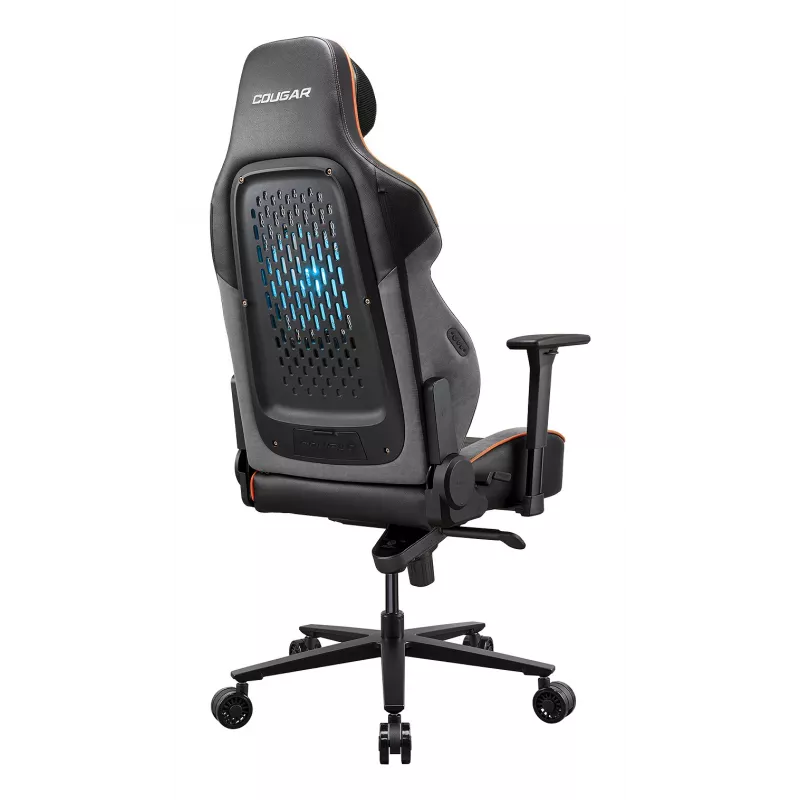 Žaidimų kėdė COUGAR Gaming NxSys Aero kieta sėdynė Juoda/Oranžinė