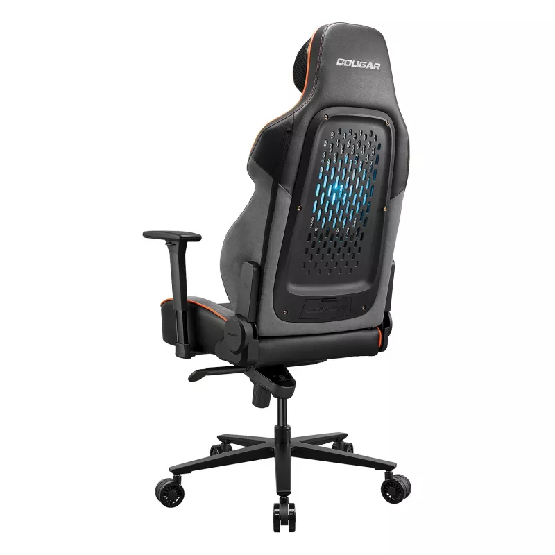 Žaidimų kėdė COUGAR Gaming NxSys Aero kieta sėdynė Juoda/Oranžinė