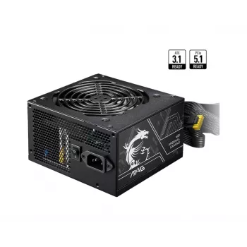Maitinimo blokas MSI MAG A650BN PCIE5 II 650 W 20+4 pin ATX 80 PLUS Bronze juoda