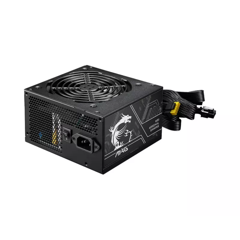 Maitinimo blokas MSI MAG A650BN PCIE5 II 650 W 20+4 pin ATX 80 PLUS Bronze juoda