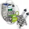 Philips LongLife EcoVision 12342LLECOS2 Ilgesnis tarnavimo laikas, 60 W, 12 V, H4, 3100 K, 2 vnt.