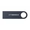 Kingston Technology DataTraveler 128GB SE9 G3 - Dark Nickel, 64 GB, USB Type-A, 3.2 Gen 1 (3.1 Gen 1), 220 MB/s, Be dangtelio, Juoda