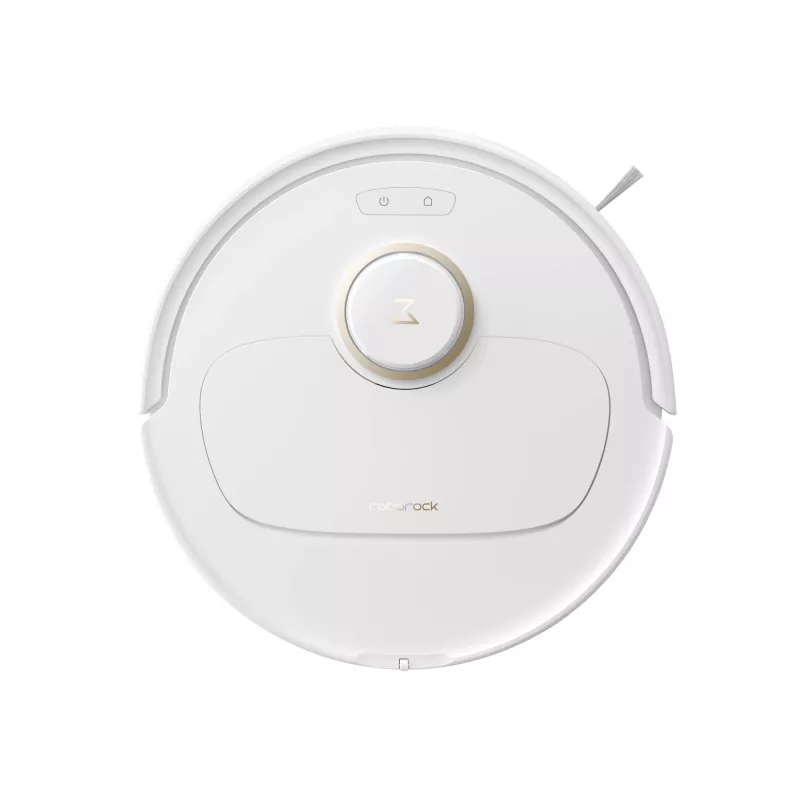 Robotas dulkių siurblys Roborock Qrevo C Pro — baltas, 0,325 l dulkių talpykla, 180 min veikimo laikas, 5200 mAh ličio jonų baterija, apvali forma