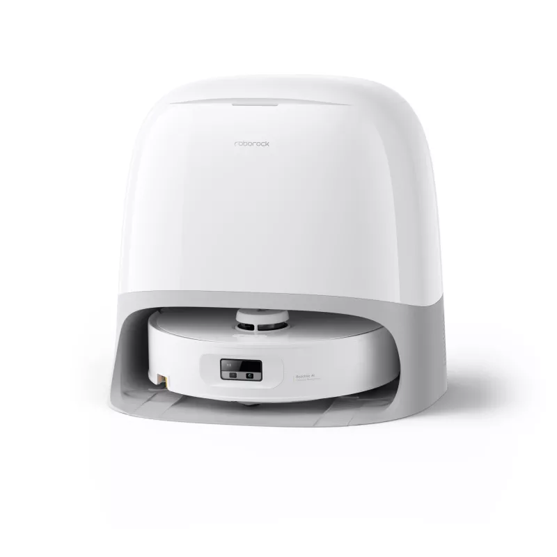 Roborock robotas dulkių siurblys Qrevo Curv 2 Flow — dulkių maišelis, 0,325 l, Li‑Ion 5200 mAh, 240 min, baltas