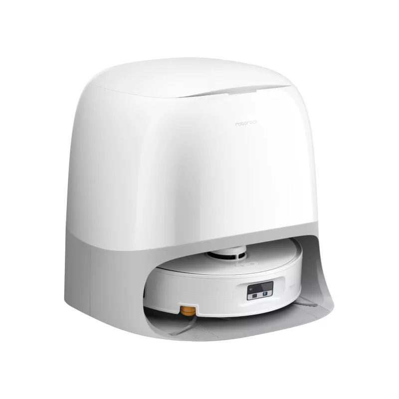 Roborock robotas dulkių siurblys Qrevo Curv 2 Flow — dulkių maišelis, 0,325 l, Li‑Ion 5200 mAh, 240 min, baltas