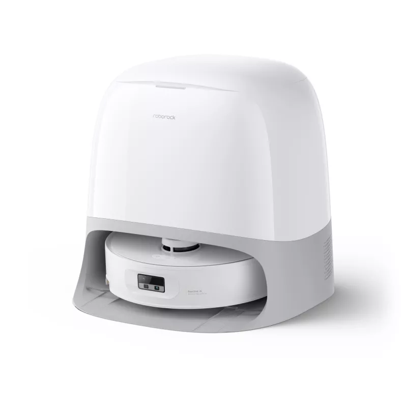 Roborock robotas dulkių siurblys Qrevo Curv 2 Flow — dulkių maišelis, 0,325 l, Li‑Ion 5200 mAh, 240 min, baltas